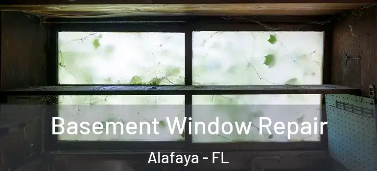 Basement Window Repair Alafaya - FL