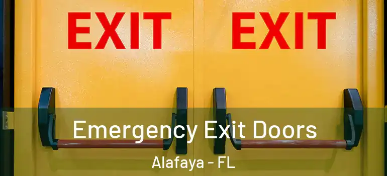 Emergency Exit Doors Alafaya - FL