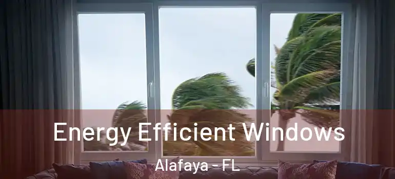 Energy Efficient Windows Alafaya - FL