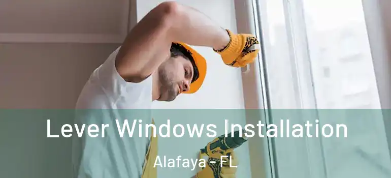 Lever Windows Installation Alafaya - FL