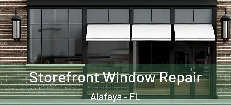 Storefront Window Repair Alafaya - FL
