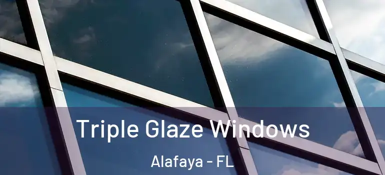 Triple Glaze Windows Alafaya - FL